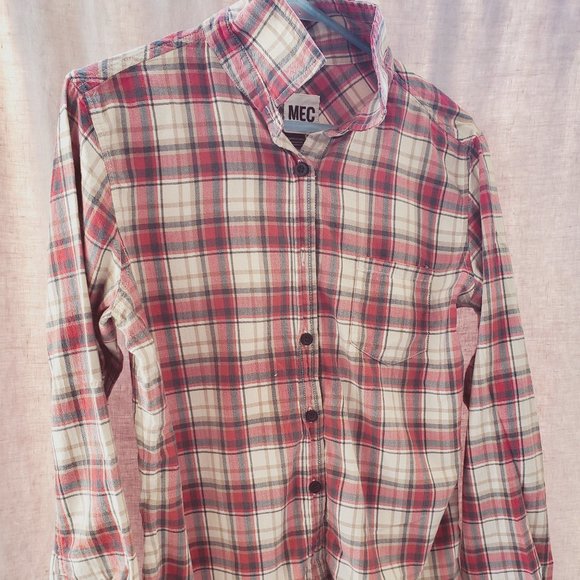 Cotton Flannel Button Up - Picture 1 of 2